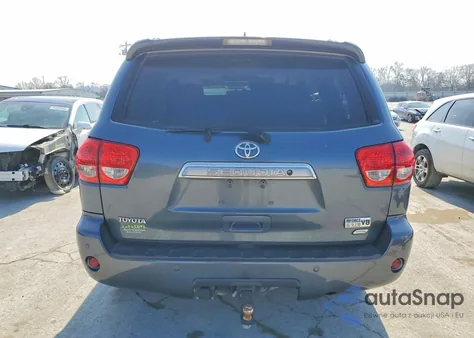 2010 Toyota Sequoia Platinum z USA, uszkodzony, nr VIN 5TDDW5G14AS037398